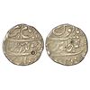 Image 1 : Mughals: Aurangzeb (1658-1707 AD), silver rupee, Adoni mint (fully visible), 'Badar-e-munir' couplet