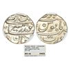 Image 1 : Mughals: Aurangzeb (1658-1707 AD), silver ½ rupee, Surat mint, 'Badar-e-munir' couplet, KM 294.6.