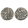 Image 1 : Mughals: Muhammad Shah (1719-1748 AD), silver 1/32 rupee, Khujista Bunyad mint, KM A431, 0.26g.