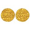 Image 1 : Mughals: Muhammad Shah (1719-1748 AD), gold mohur, Dar ul-Khilafat Shahjahanabad mint, AH 115x/RY 23