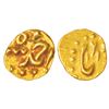 Image 1 : Mughals: Ahmad Shah Bahadur (1748-1754 AD), gold ½ fanam, Karpa mint, AH (11)61, unlisted in KM