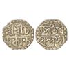 Image 1 : Independent Kingdoms: Assam, Chandrakanta Simha (1819-1821 AD), silver ⅛ rupee, ND, R&B U13
