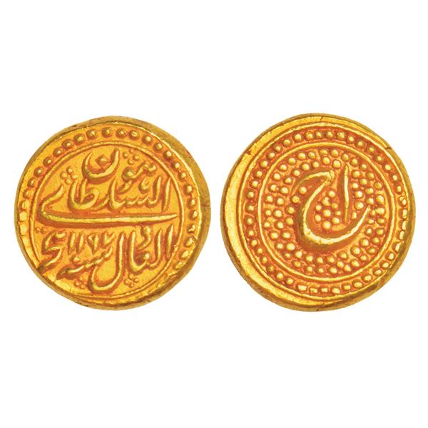 Independent Kingdoms: Mysore, Tipu Sultan (1782-1799 AD), gold pagoda, Pattan mint, AH 1197/RY 1,