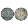 Image 1 : Independent Kingdoms: Sikh Empire - silver rupee of Duleep Singh (1843-1849 AD), Amritsar mint,
