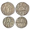 Image 1 : Princely States: Bundi, Ram Singh (1824-1889AD), silver coins (2), with the name of Queen Victoria,