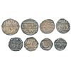 Image 1 : Princely States: Jaisalmer, Ranjit Singh (1846-1864 AD), set of 4 silver coins, rupee, KM 34, 10.46g