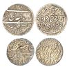 Image 1 : Princely States: Jammu and Kashmir, silver rupee (2), Srinagar mint, 1x Ranbir Singh, VS 1929, KM Y1