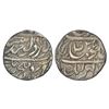 Image 1 : Princely States: Nabha - silver 'Nazarana' rupee of Hira Singh (1871-1911 AD), 'Nābh Kamal' 
