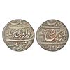 Image 1 : Princely States: Patiala - silver 'Nazarana' rupee of Rajindar Singh (1876-1900 AD), pseudo mint-nam