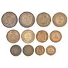 Image 1 : Portuguese India, D. Luiz I (1861-1889 AD), Goa, machine struck, set of 6 copper coins, AD 1871, 1x