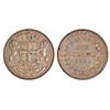 Image 1 : British India: East India Company, copper ¼ anna, 1857, Birmingham mint, single leaf, PR 151; GK 229