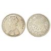 Image 1 : British India: Victoria Queen, silver rupee, 1862, Calcutta mint, A/II/0/0, V in jabot with crescent