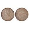 Image 1 : British India: Victoria Queen, copper ¼ anna, 1862, Bombay mint, A/I/dot, PR 603; GK 398, 6.42g.