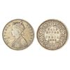 Image 1 : British India: Victoria Empress, silver ½ rupee, 1899, Calcutta mint, A/I/'C' incused, PR 282; GK 66
