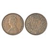 Image 1 : British India: Victoria Empress, copper ½ anna, 1877, Bombay mint, bust 'B', PR 586; GK 820, 12.92g.