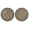 Image 1 : British India: Victoria Empress, copper ¼ anna, 1879, Calcutta mint, B/II/'C' incused, PR 613; GK 83