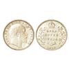 Image 1 : British India: Edward VII, silver ½ rupee, 1910, Calcutta mint, no mint mark, PR 314; GK 971, 5.82g.