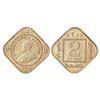 Image 1 : British India: George V, cupro-nickel 2 annas, 1918, Calcutta mint, no dot, PR 880; GK 1118, 5.78g.