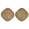 Image 1 : British India: George VI, nickel brass 2 annas, 1943, Bombay mint, head type II, PR 919; GK 1360-136