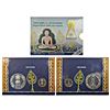 Image 1 : Republic of India: 2001, Bhagwan Mahavir-2600th Janm Kalyanak, UNC set of 2 coins, 100 rupees and 5