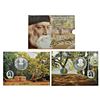 Image 1 : Republic of India: 2011, 150th Birth Anniversary of Rabindranath Tagore, UNC set of 2 coins, 150 rup