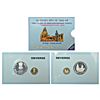 Image 1 : Republic of India: 2010, 1000 Years of Brihadeeswarar Temple, Proof set of 2 coins, 1000 rupees and