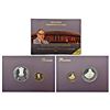 Image 1 : Republic of India: 2015, 125th Birth Anniversary of Dr. B.R. Ambedkar, Proof set of 2 coins, 125 rup
