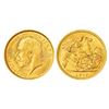 Image 1 : Foreign: Great Britain, George V (1910-1936 AD), gold ½ sovereign, 1915, KM 819, 4.01g. Obv: Uncrown