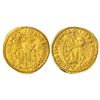 Image 1 : Foreign: Italian State-Venice, gold zecchino, ND (1752-62 AD), KM C21, 3.49g. Obv: Doge kneeling bef
