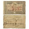 Image 1 : Paper Money: Bank of Madras, 20 rupees, hand signed, dated 24 July 1849 of date format 184_, Plate