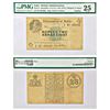 Image 1 : Paper Money: British India, George V, 2 rupees and 8 annas (2½ rupees), Bombay circle, ND (1918), si