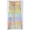 Image 1 : Paper Money: Fancy number set of 18 notes, 10 rupees to 500 rupees, new Gandhi series, all signed by