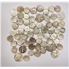 Image 1 : Large Lots: A group of 76 Ancient silver and billon coins, includes mostly Gupta, different weights