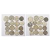 Image 1 : Large Lots: A group of 16 silver rupee, mostly Mughals, includes different rulers, types and mints.