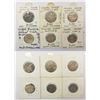 Image 1 : Large Lots: A group of 6 Mughal silver rupee, includes Aurangzeb, Farrukhsiyar, Muhammad Shah, Ahmad