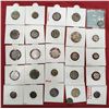Image 2 : Large Lots: A group of 26 assorted silver coins, includes Awadh, Baroda, Bundi, Chattarpur, Indore,