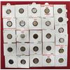 Image 1 : Large Lots: A group of 26 Kutch state silver kori, includes 21x Khengarji III and 5x Vijayrajji, var