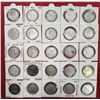 Image 1 : Large Lots: A group of 25 William IV silver rupee, all dated 1835, includes Bombay and Calcutta mint