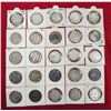 Image 2 : Large Lots: A group of 25 William IV silver rupee, all dated 1835, includes Bombay and Calcutta mint
