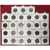Image 1 : Large Lots: A group of 27 Victoria copper ¼ anna, includes Queen and Empress, 1862, 1874 (4), 1876 (
