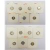 Image 1 : Large Lots: A group of 7 Edward VII silver 2 annas, includes 1903, 1904, 1905, 1906, 1907, 1908 and