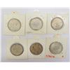 Image 2 : Large Lots: A group of 6 George V silver rupee, includes 1911 (3), 1921 and 1922 (2), Bombay mint. (