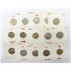 Image 1 : Large Lots: A group of 15 George VI cupro-nickel and nickel brass coins, includes 6x 1 anna, 1941 an