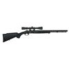 Image 1 : Traditions Buckstalker XT 50 Cal 24" Blued Barrel Black Stock 3-9x40 Scope Muzzleloader Sku R5720000