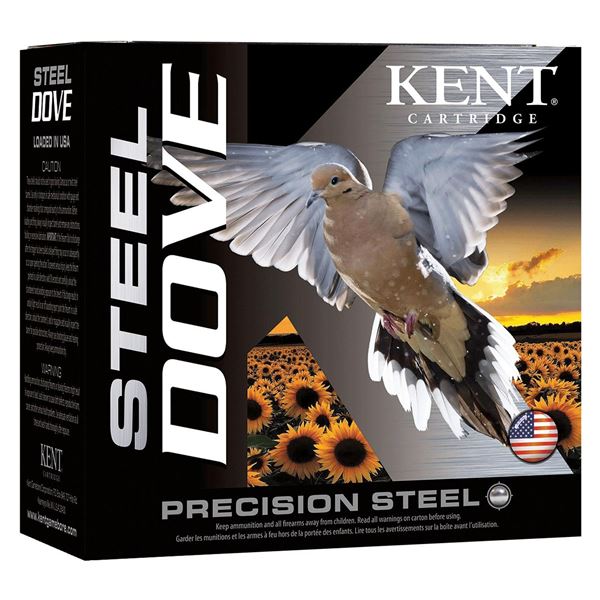 Kent Steel Dove 20 Gauge 2 3/4" 7/8 oz #6 (250 Rounds) Sku K20SD24-6