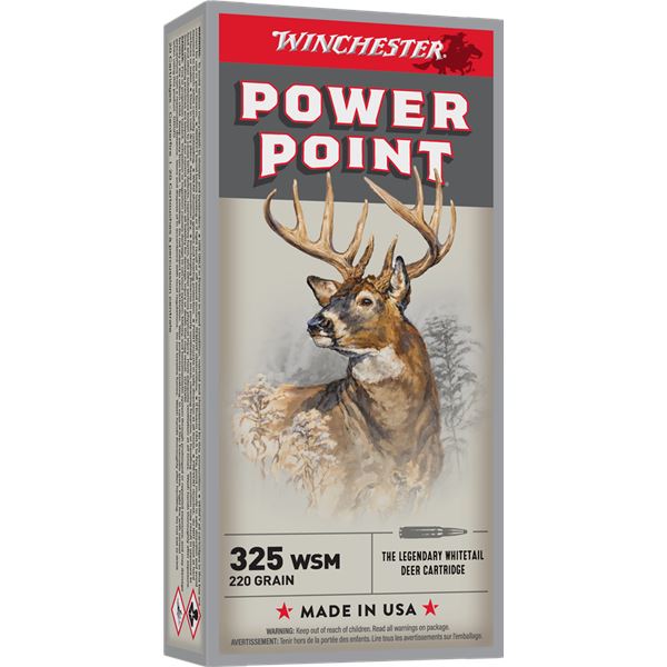 Winchester Super X 325WSM 220 Grain (20 Rounds) Sku X325WSM