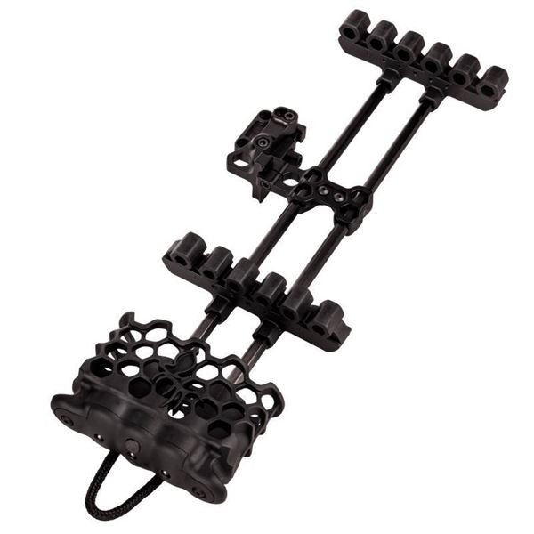 Trophy Ridge Hex Light 5-Arrow Quiver Built In LED Green Flashlight Sku AQ110