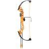 Image 1 : Bear Brave Compound Bow Package RH Fluorescent Orange Sku AYS300TR