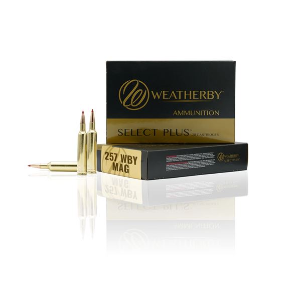 Weatherby 257 WBY Mag 100gr Hornady Interlock Select (20 RNDS) Sku H257100IL