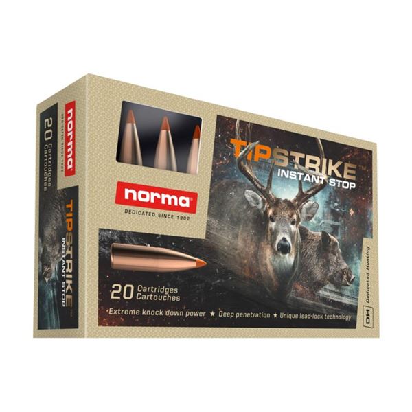 Norma Tip Strike 7mm-08 Rem 160 Grain (20 Count) Sku 20170362